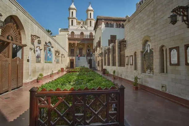 Hanging Church visit in Coptic Cairo during the 8 Days Egypt and Dubai Package